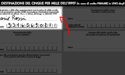 Dona il 5 x 1000 sostegno a chi ha più bisogno